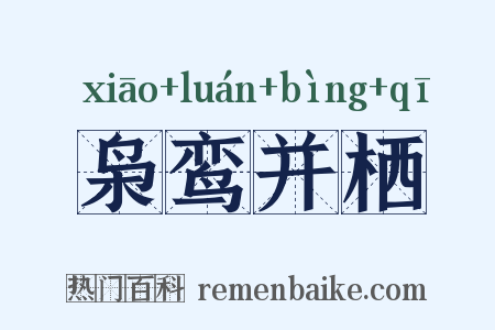 枭鸾并栖是什么意思的图片